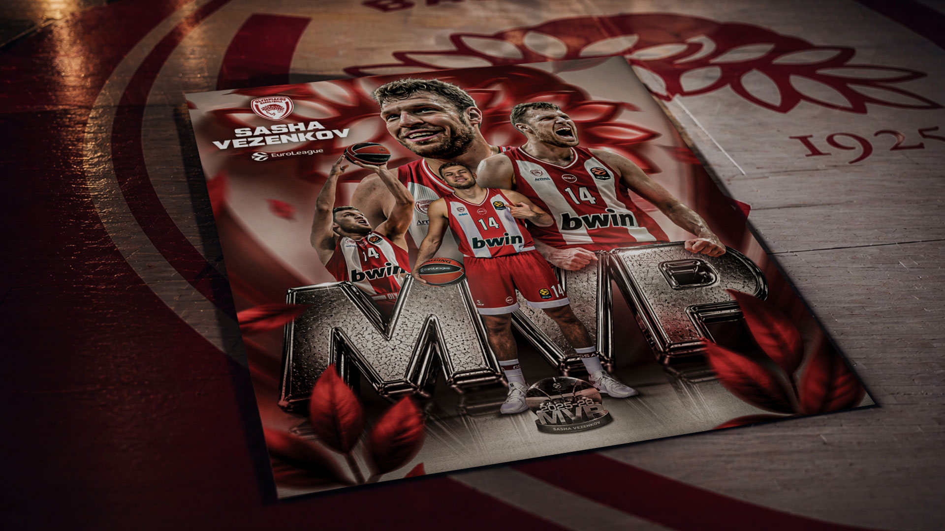 Ο Σάσα Βεζένκοφ είναι ο MVP της EuroLeague 2025-26