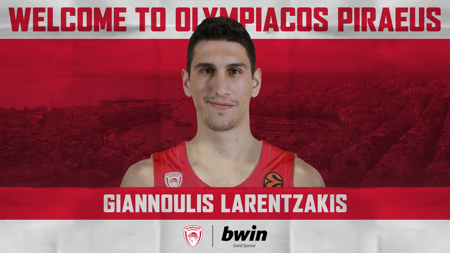 Παίκτης του Ολυμπιακού ο Λαρεντζάκης
