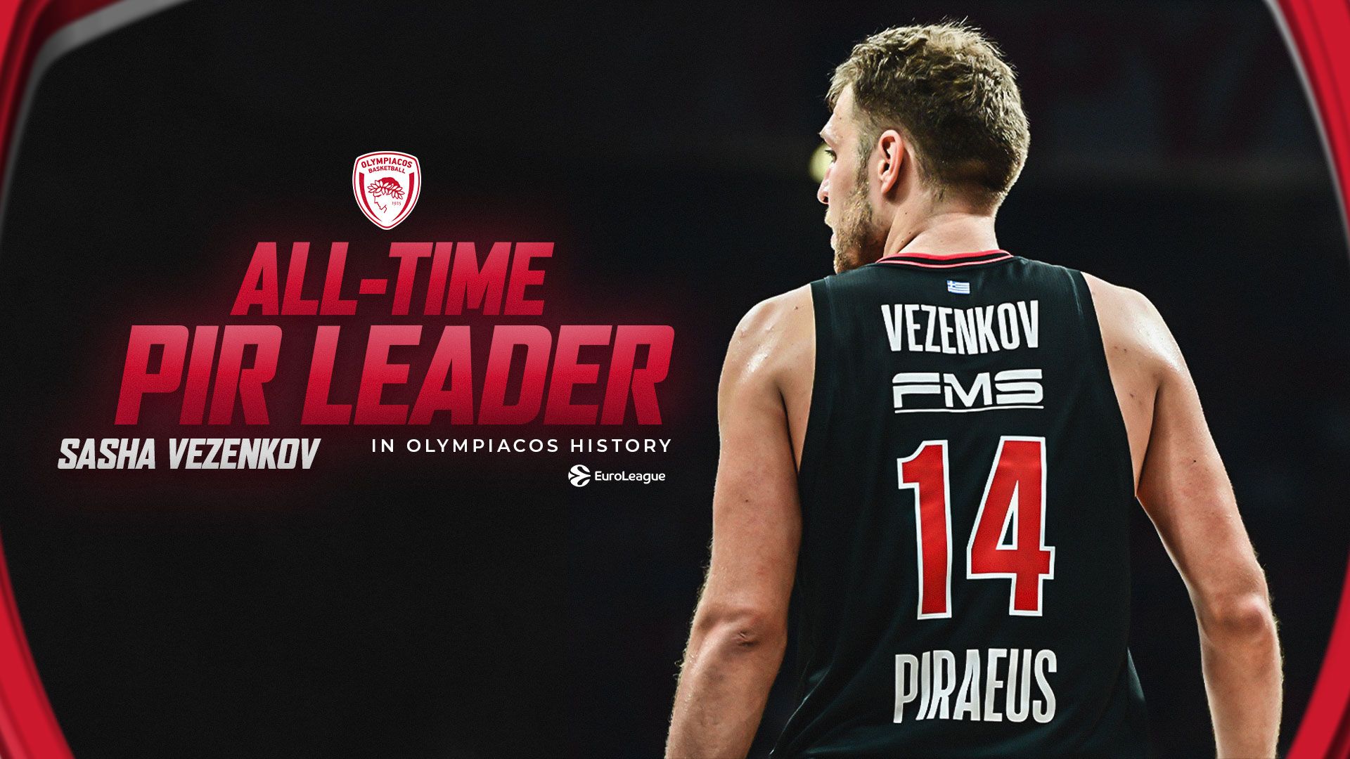 Sasha Vezenkov is the all-time PIR leader in our EuroLeague history