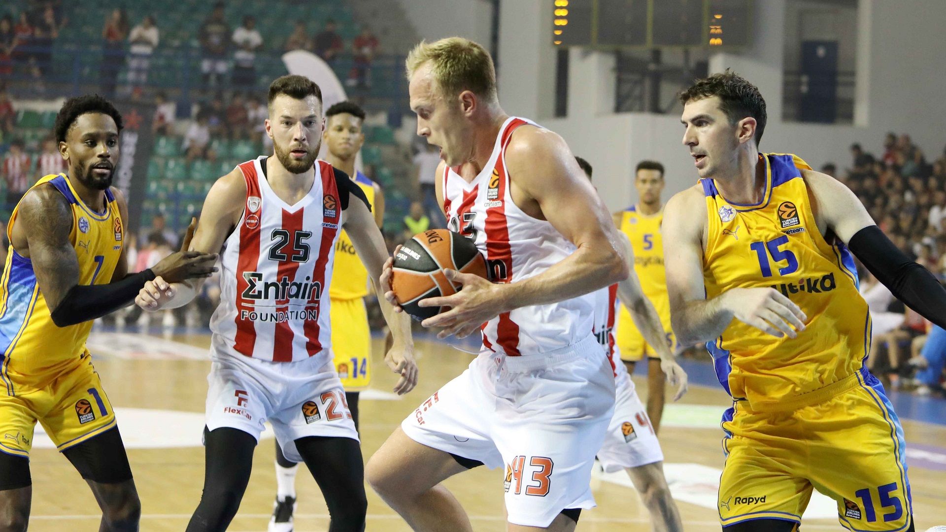 «Neofytos Chandriotis»: Olympiacos – Maccabi Τ.Α. 71-68