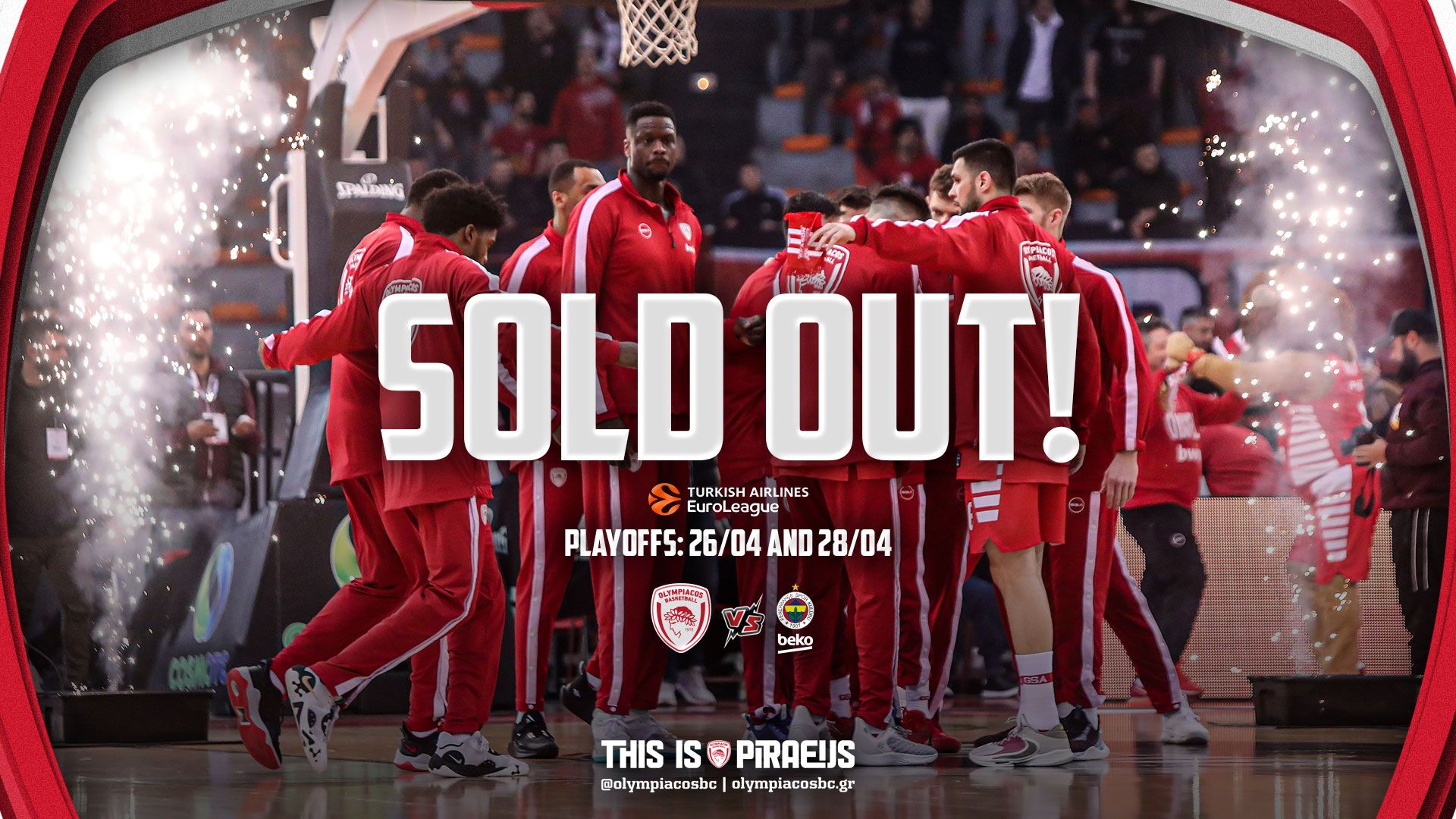 PlayOffs Games 1&2: Sold out!