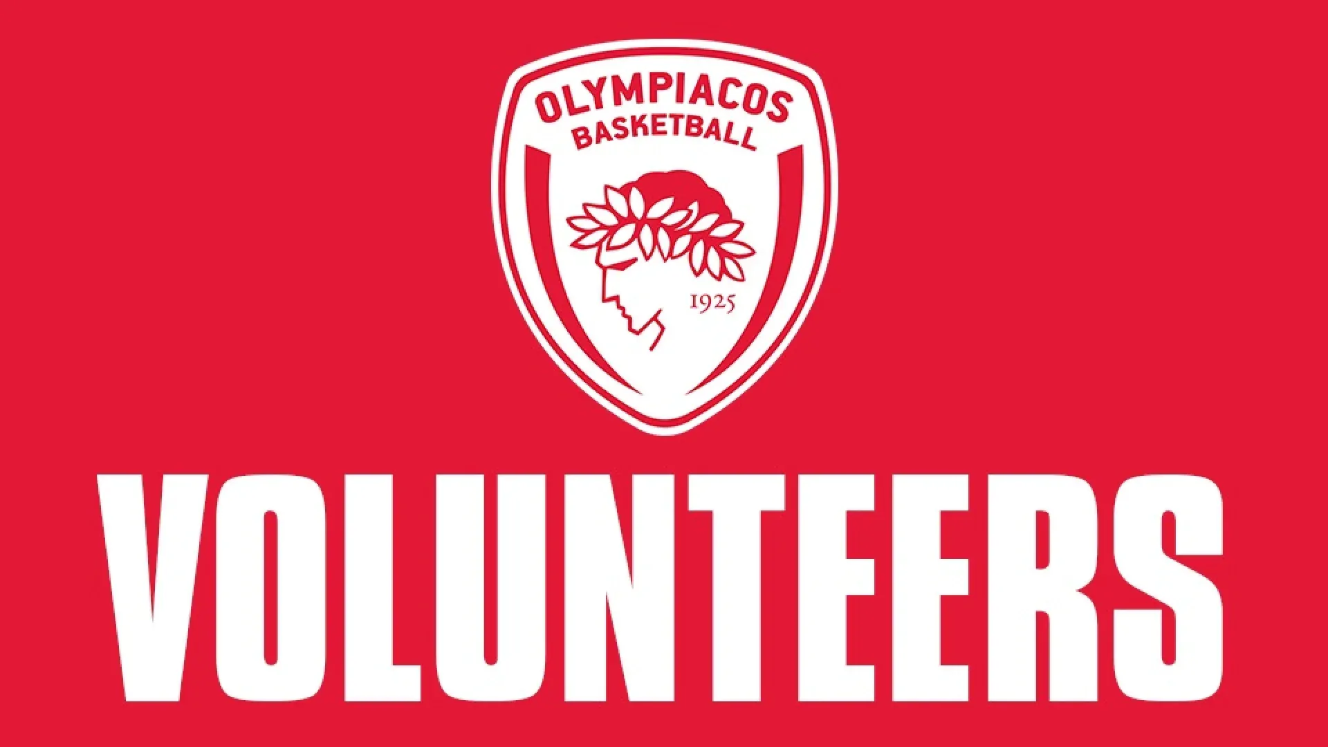 Δήλωσε συμμετοχή στο Πρόγραμμα Εθελοντισμού της ΚΑΕ Ολυμπιακός!