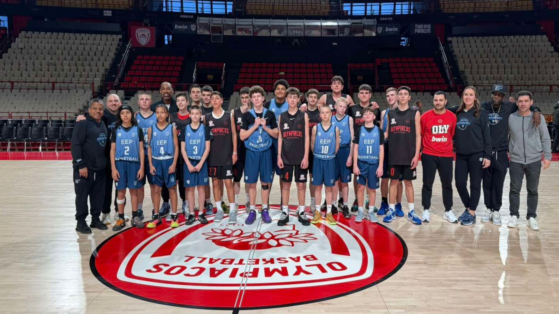 Γεύση από Αμερική για την Ερυθρόλευκη Ακαδημία