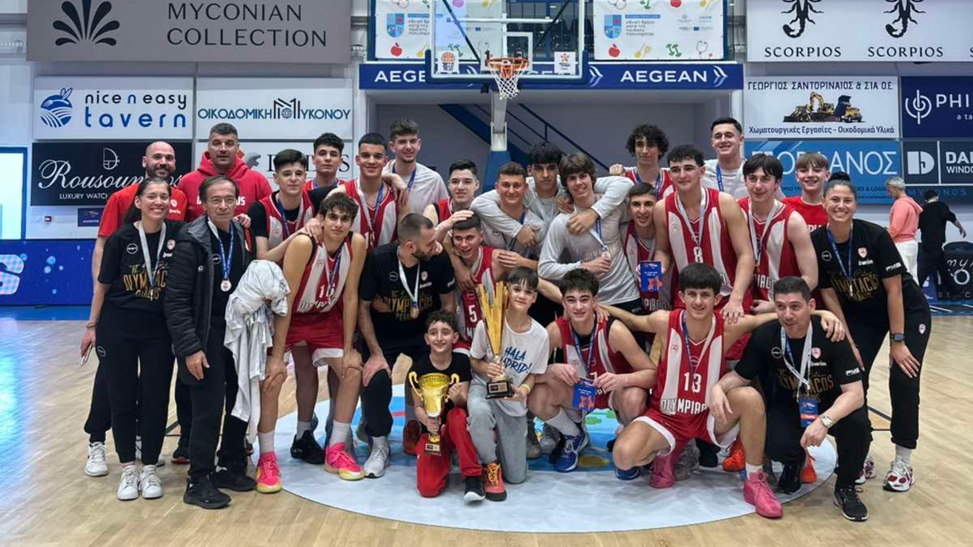 Πρωταθλητής του 1ου Gen A Stars U16 ο Ολυμπιακός