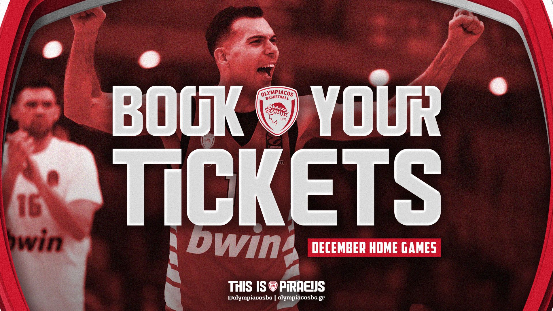 Τα εισιτήρια για το ματς με Παναθηναϊκό και τους αγώνες του Δεκεμβρίου
