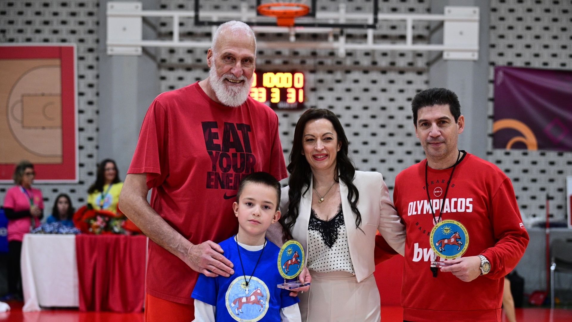 Ο Ολυμπιακός στήριξε την Παγκόσμια Ημέρα κατά του Παιδικού Καρκίνου