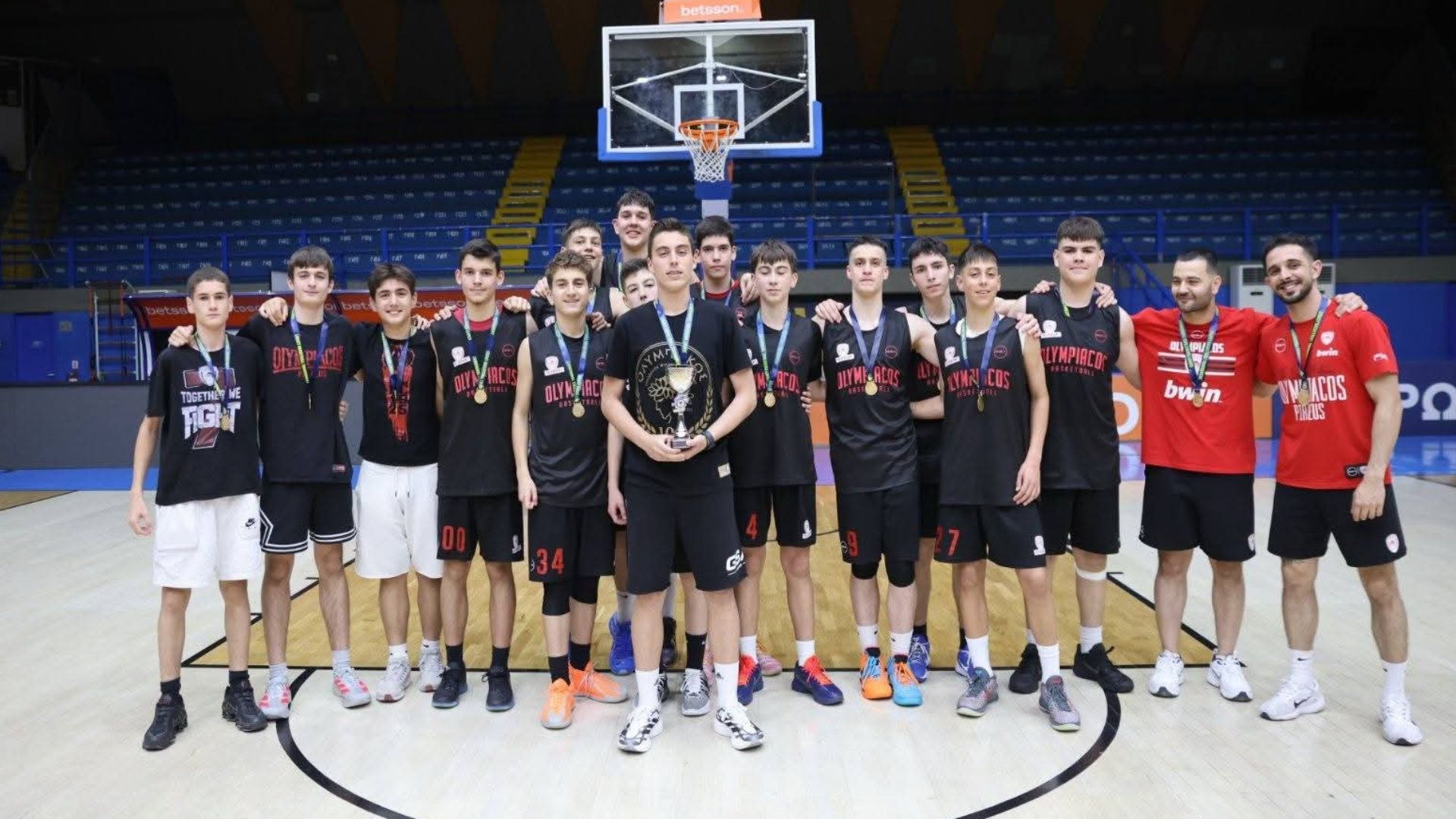 Πρωτιά για την U14 του Ολυμπιακού στο Legacy Basketball Tournament