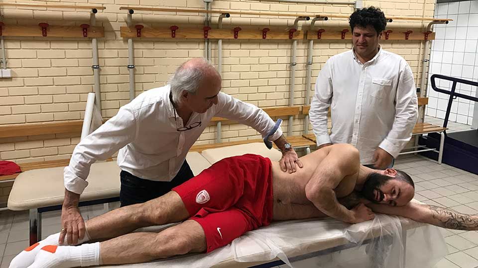 Jean-Pierre Barral at the Peace and Friendship Stadium