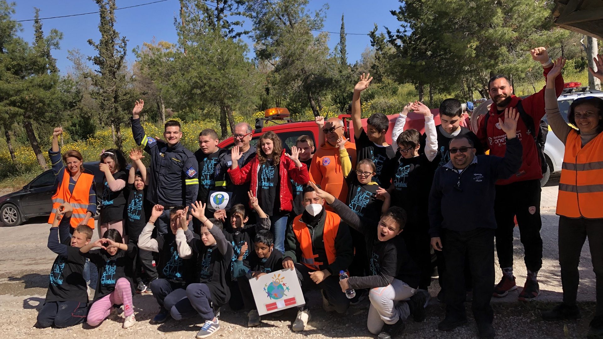 Environmental action by ONE TEAM! (pics + vid)