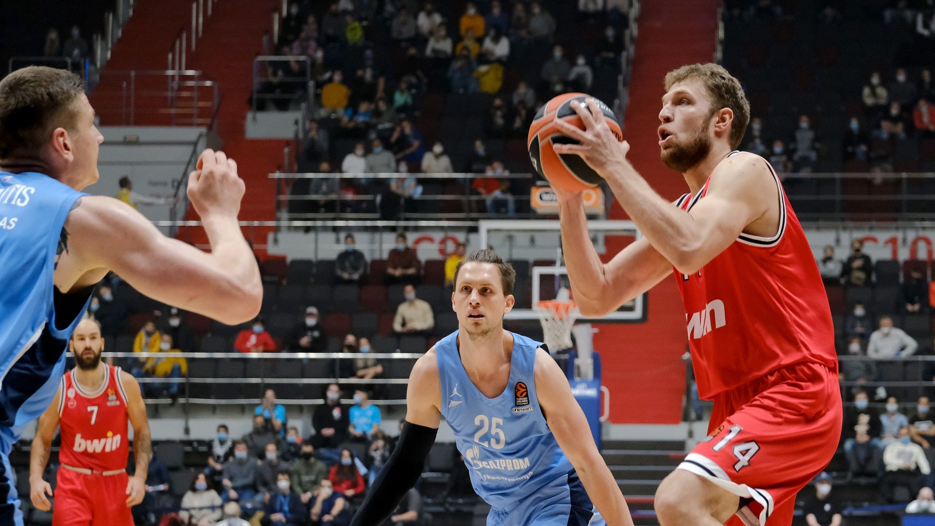 Returning victorious from Russia!