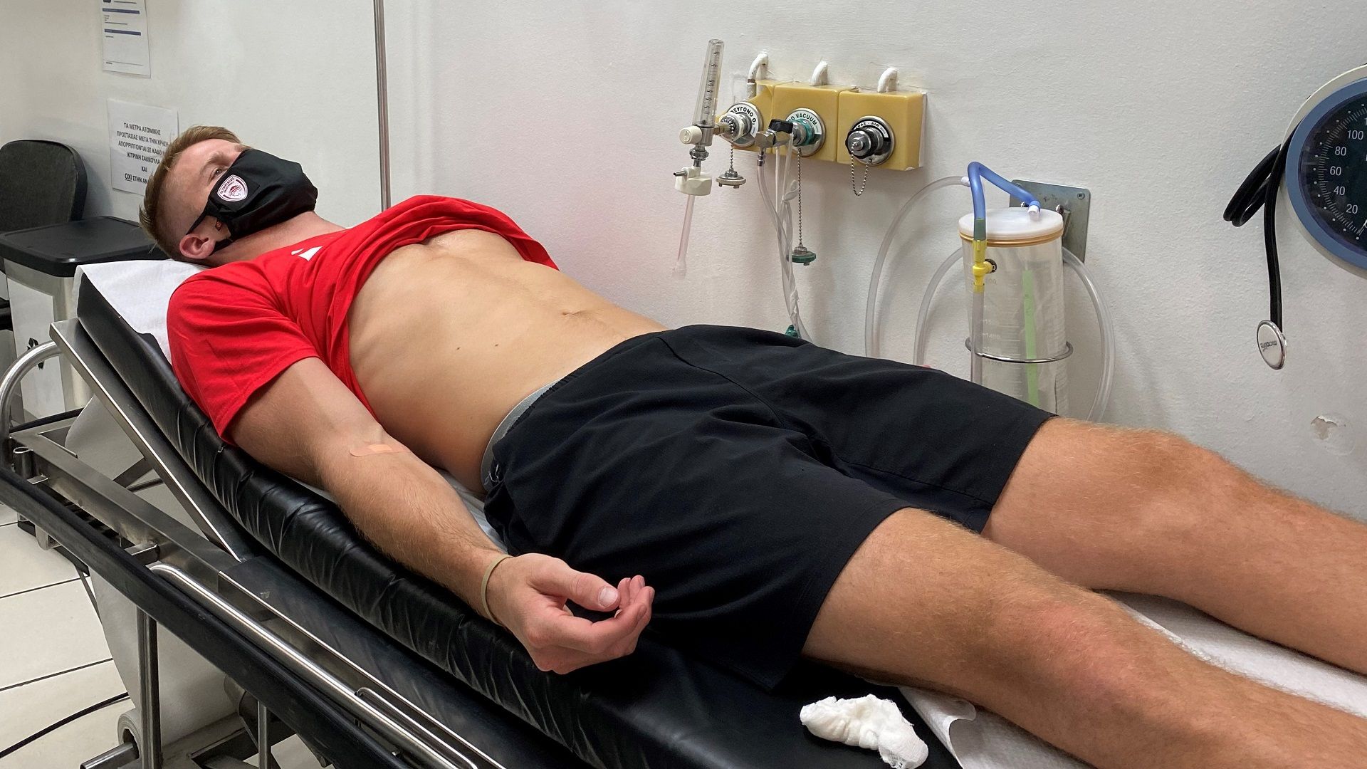 Πέρασε από ιατρικές εξετάσεις ο Γουόκαπ (pics)