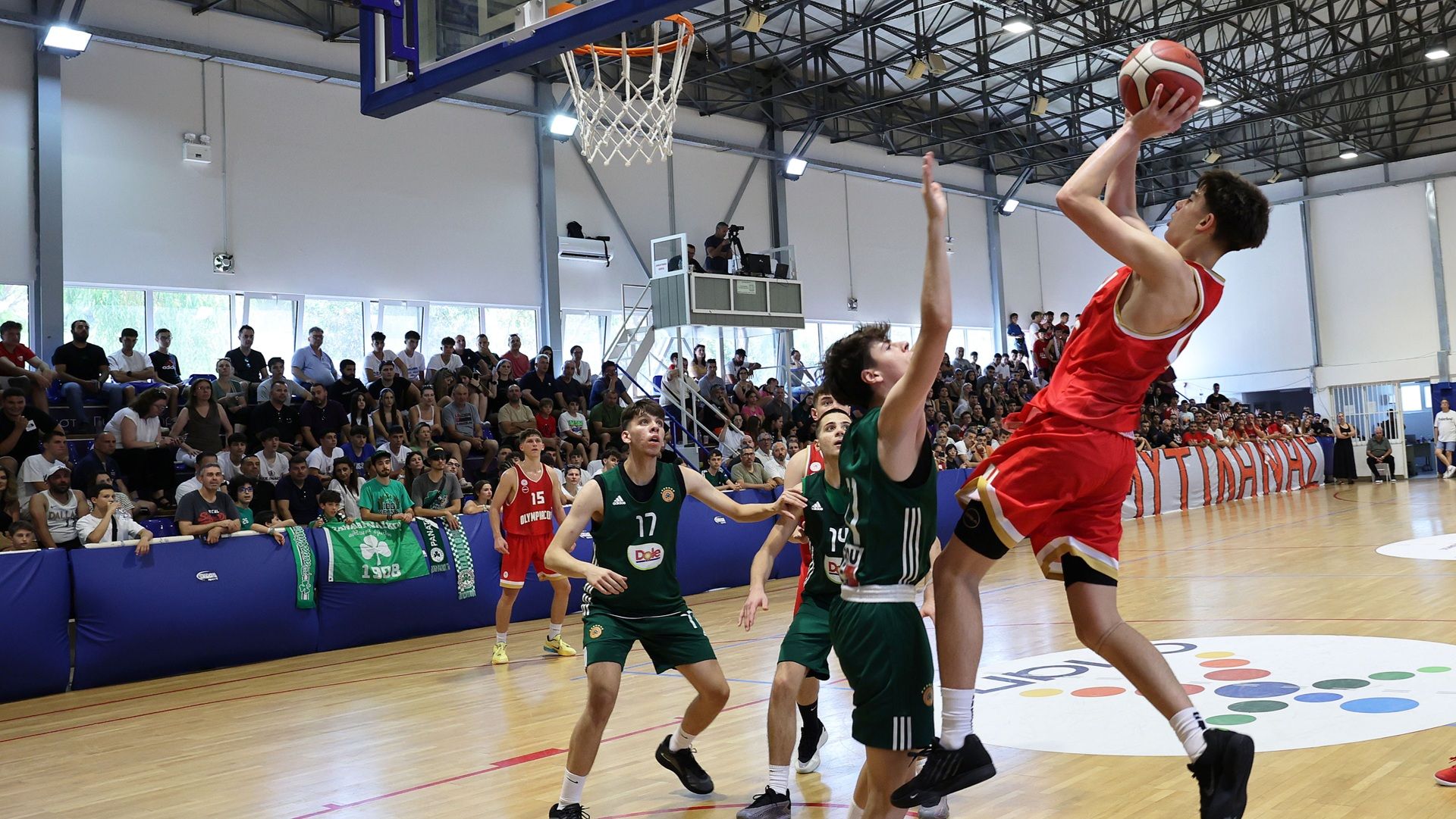 Πανελλήνιο Παίδων: Παναθηναϊκός-Ολυμπιακός 63-70