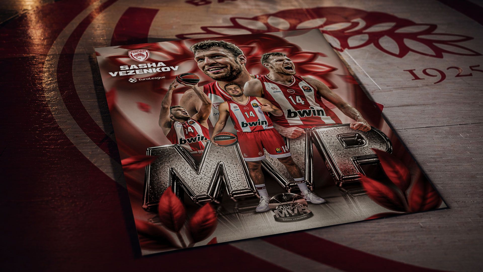 Ο Σάσα Βεζένκοφ είναι ο MVP της EuroLeague 2025-26