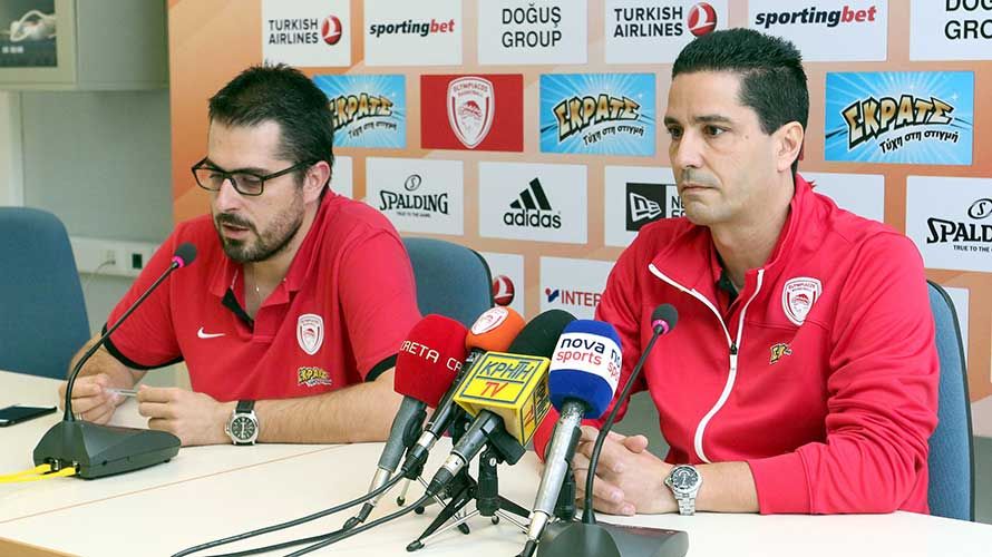 Σφαιρόπουλος: «Έχουμε εμπιστοσύνη στην ομάδα»