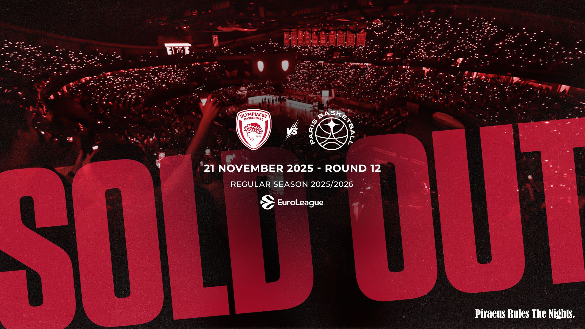 SOLD OUT ο αγώνας με την Παρί!