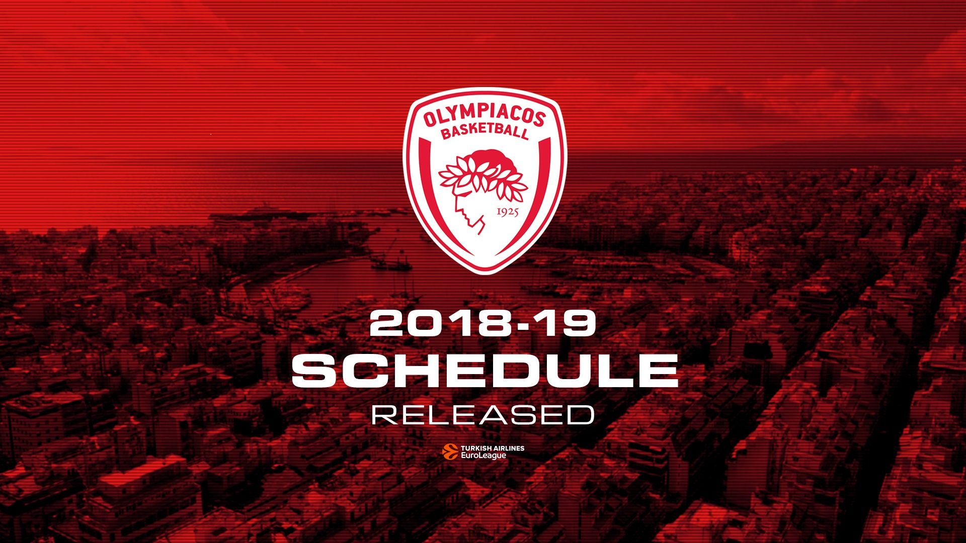 EuroLeague 2018-19: Το πρόγραμμα του Ολυμπιακού