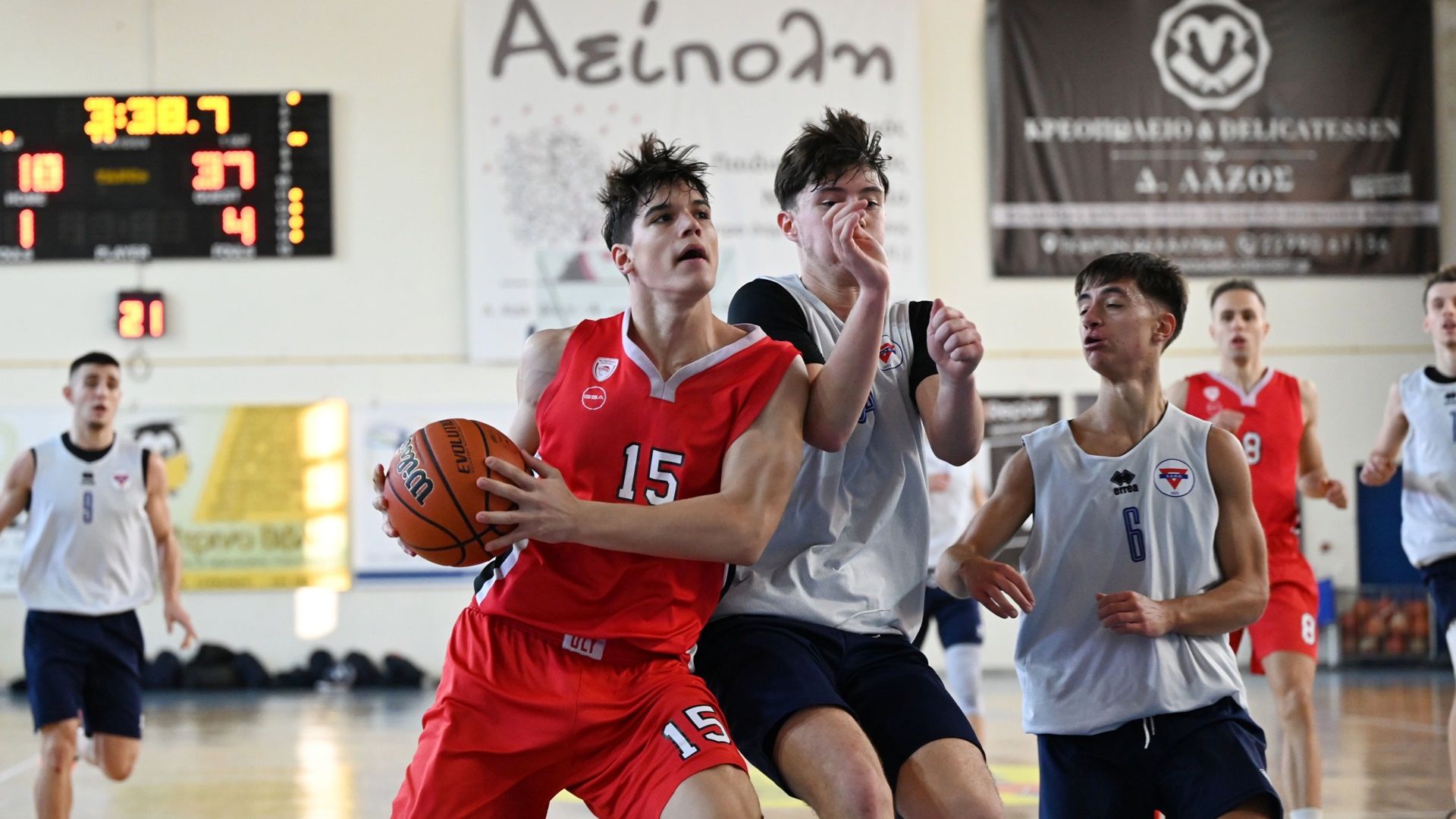 ΧΑΝΘ-Ολυμπιακός 46-84