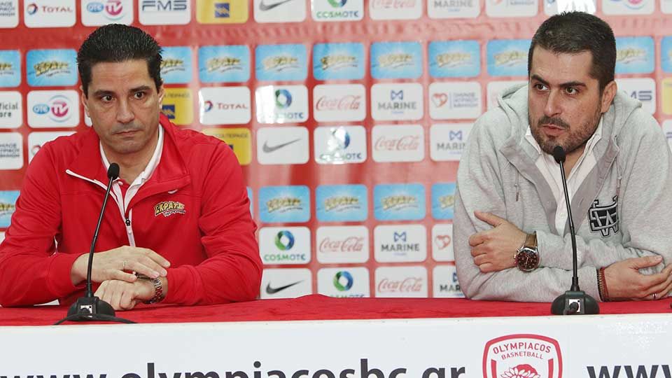 Σφαιρόπουλος: «Δύσκολο το ματς με Μπαρτσελόνα»