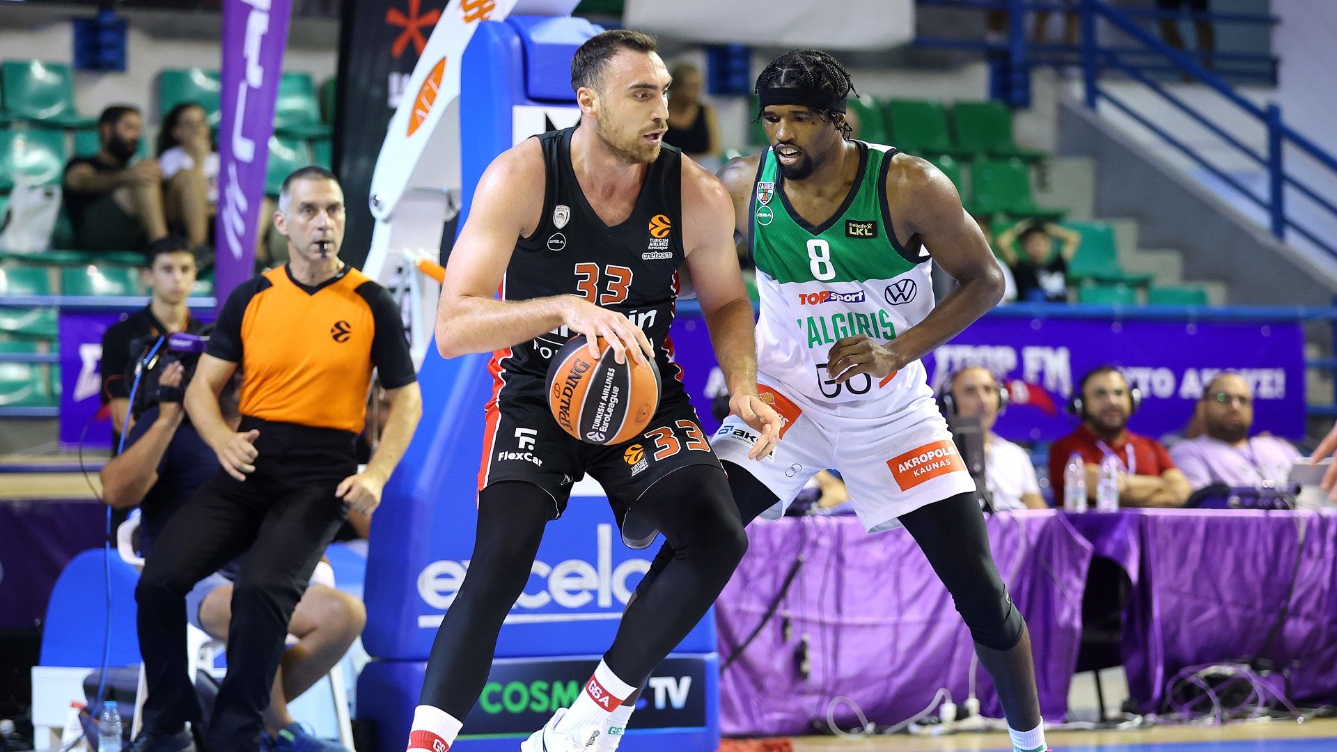 «Neofytos Chandriotis»: Olympiacos – Zalgiris 75-72