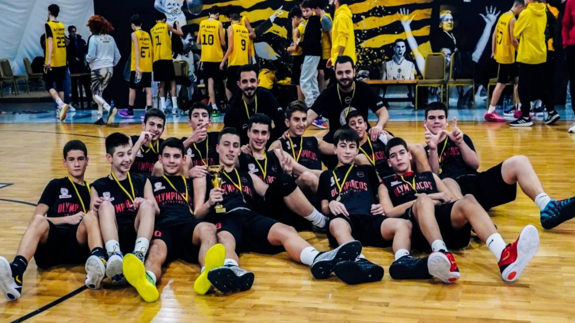 Σημαντικές διακρίσεις της «ερυθρόλευκης» Ακαδημίας στο τουρνουά της ΑΕΚ