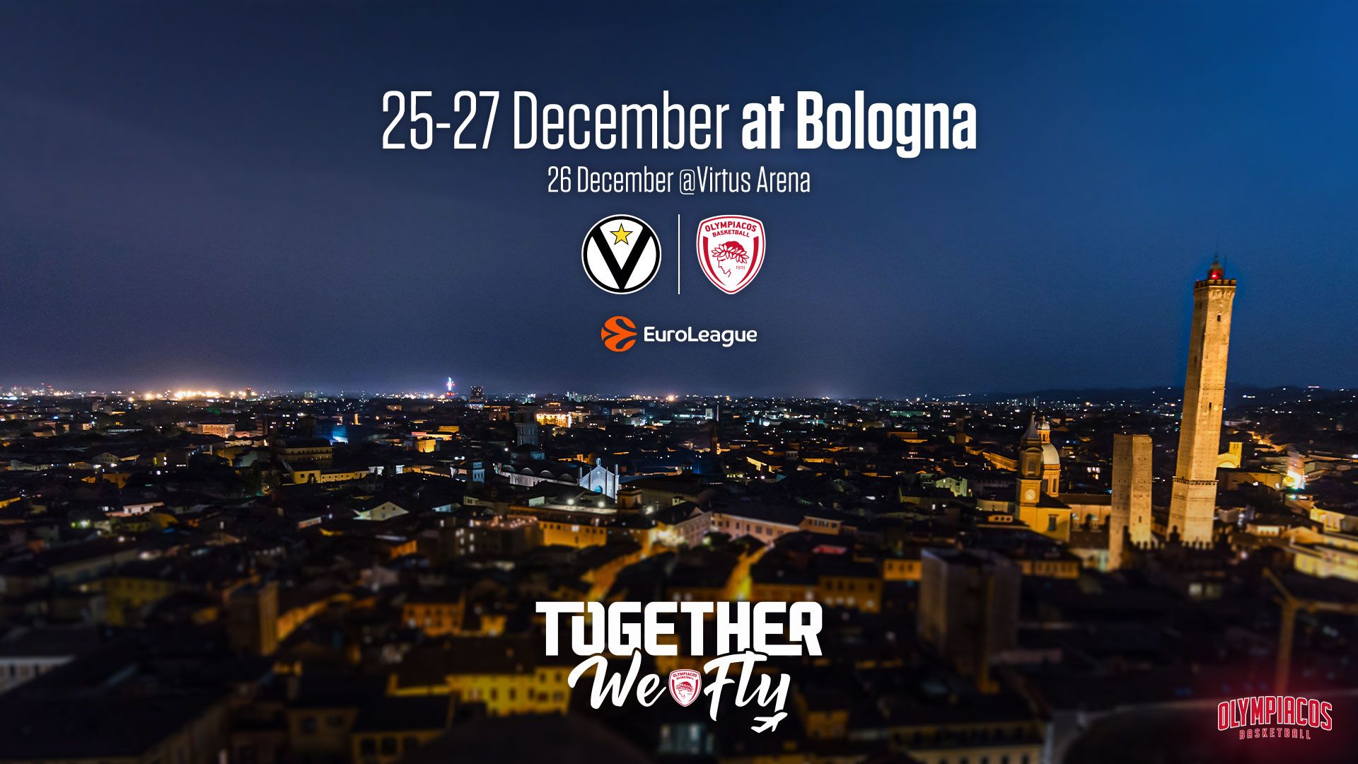 Χριστούγεννα με τον Θρύλο στην Μπολόνια!